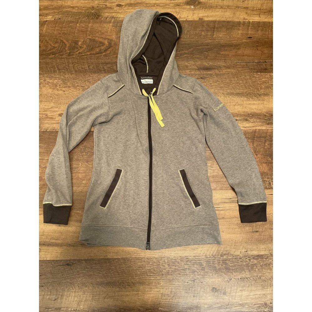 Columbia Gray Full zip Omni-Wick Hoodie Women's Size S